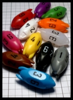 Dice : Dice - 6D - Rocket Dice Numeric - Kickstarter Apr 2015